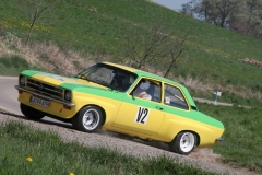 Vorausfahrzeug bei der Ostalb-Rallye