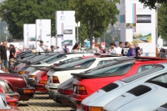 Porsches, so weit das Auge reicht