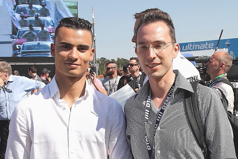 7_Pascal Wehrein (links und auf dem Bild zusammen mit Dirk Strähle), der Meister von 2015, kehrt in die DTM zurück