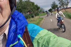 Selfie bei voller Fahrt