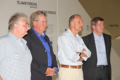 IMG_1218_Gespannte Zuhörer v.l.n.r. H.Schenk, Dr. H. Niemann, M. Jantke und Folke Heyer