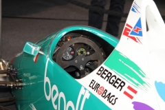 Gerhard Berger's BMW Cockpit in der Formel 1 - Foto Strähle