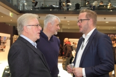 Wolfgang Inhester VdM, Jörg Walz und Frank Jung von Porsche - Foto Strähle
